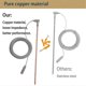 thumbnail image 3 of Copper Grounding Rod With 40ft Female Ground Cord,ground Rod Kit, 3 of 5