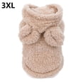 thumbnail image 2 of Sudadera con capucha cálida para el invierno, cómoda sudadera con capucha de felpa, suave cachorro para tallas pequeña, mediana y grande, 2 of 5