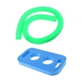 thumbnail image 2 of Fideos de piscina, fideos de natación prácticos, juguete acuático para exteriores con conector, palos de entrenamiento de natación, palos flotantes Verde Azul, 2 of 8