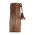 thumbnail image 2 of Bolsa George para Mujer, Tote de Hombro con Borla Café Talla Único, 2 of 4