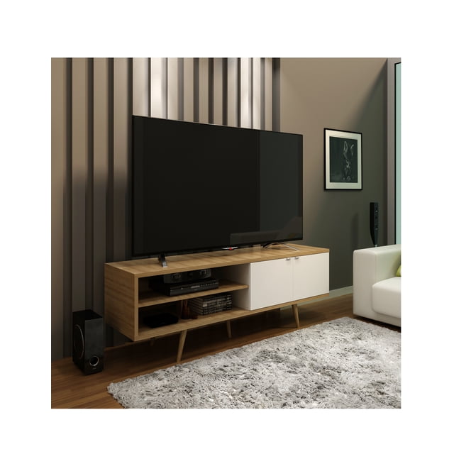 Mueble Para Tv Hasta 80 Diseño Retro