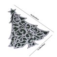 thumbnail image 3 of Yanzu3 Napperon de Fête de Noël Brodé Napperon de Tasse, 3 of 6