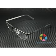 GUCCI GG0700OJ 003 Squared Ruthenium Silver Demo Lens 54 mm Men's Eyeglasses