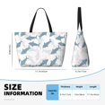 thumbnail image 4 of Disketp Cute Shark Bolsa de Playa de Gran Capacidad, Bolso Impermeable y a Prueba de Arena para Mujer, Ideal para Playa, Piscina y Natación, 4 of 7