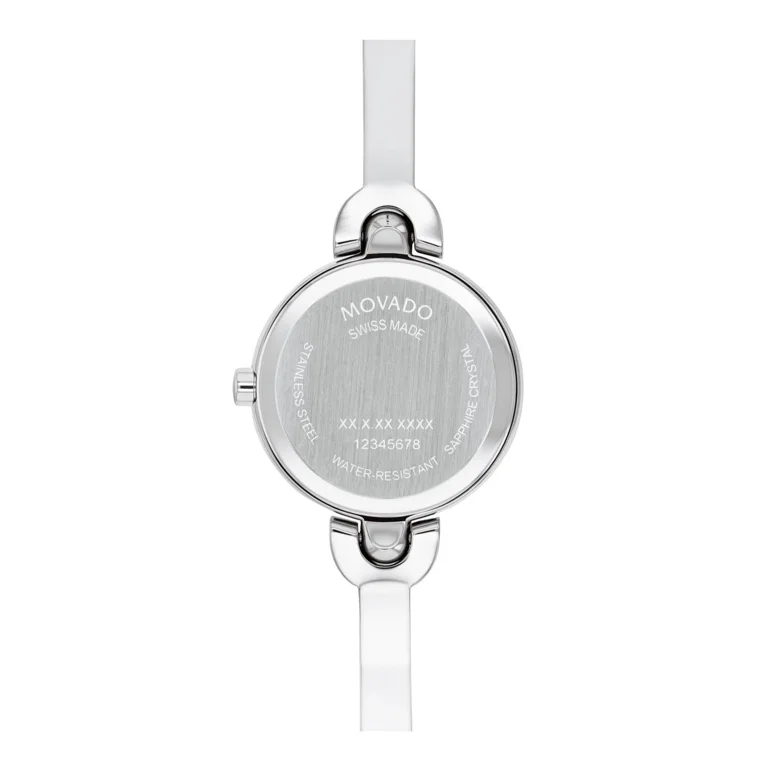 Movado Intrigue 0607948 Pink Dial Silver Stainless Steel  display picture 1