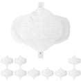 thumbnail image 1 of Shisuyan Reusable Menstrual Pad Cotton Women White Snap Design Leak Proof Protection Washable 10pcs, 1 of 8
