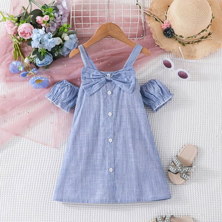 

pop seller Girls Summer Dress Sleeveless Princess Dress