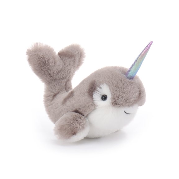 Apricot Lamb Deep Sea Narwhal Plush Toy for Kids 7.9 Inches