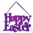 thumbnail image 4 of NSESSHome Happy Easter Wreath Decorations for Front Door Outdoor, 3D Wooden Easter Door Hanging Decor Flowers Egg Spring Wreaths with Happy Bunny Welcome Sign for Porch Wall Room Farmhouse, 4 of 7