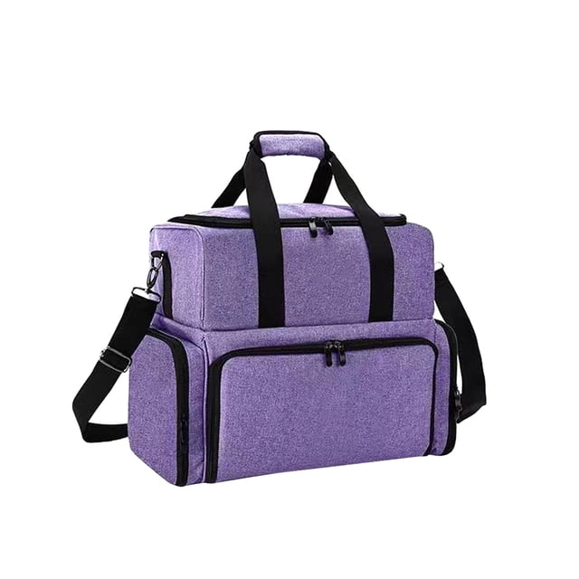Estuche Grande para Esmalte de Uñas Jinwen de Microfibra de Poliéster