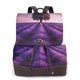 thumbnail image 1 of Easygdp Lavender Field Sunset Mochila de Cuero para Mujeres, Bolso de Hombro, Bolsos de Mano de Moda para Trabajo y Viajes, 1 of 4