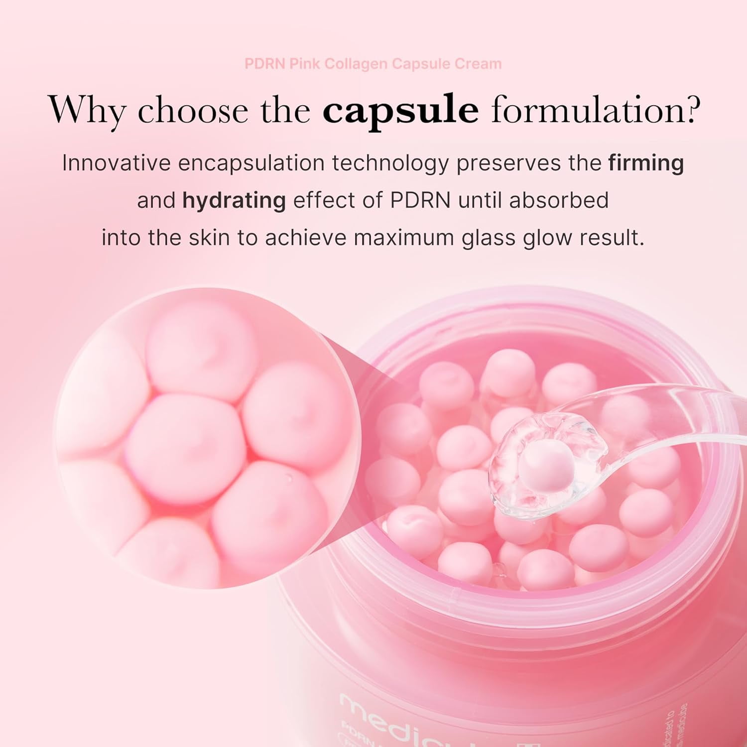 Medicube PDRN Pink Collagen Capsule Cream - 1.94 oz