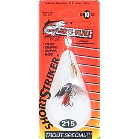 UPC: 0026148202151 | Joe s Flies Inline Spinner Short Striker Size 10 Brown/Red