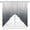 Gray, variant on Brown Beige Ombre Swag Curtains Valance For Kitchen Windows, Abstract Modern Art Gradient Wide Rod Pocket Curtain Drapes, Bedroom Bathroom Cafe Living Room Light Filtering Drapery Panels, 72"W x 36"H
