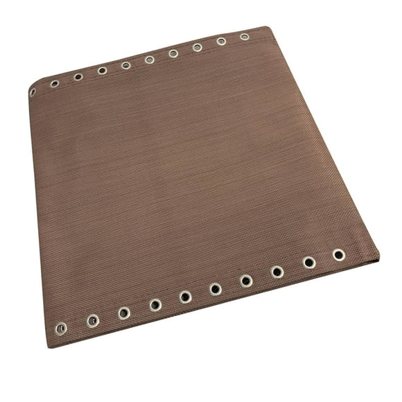 Paño de tela para silla de patio plegable Ocio en la playa, sillón reclinable para terraza de jardín al aire libre marrón Zulema Malla de repuesto para sillón reclinable