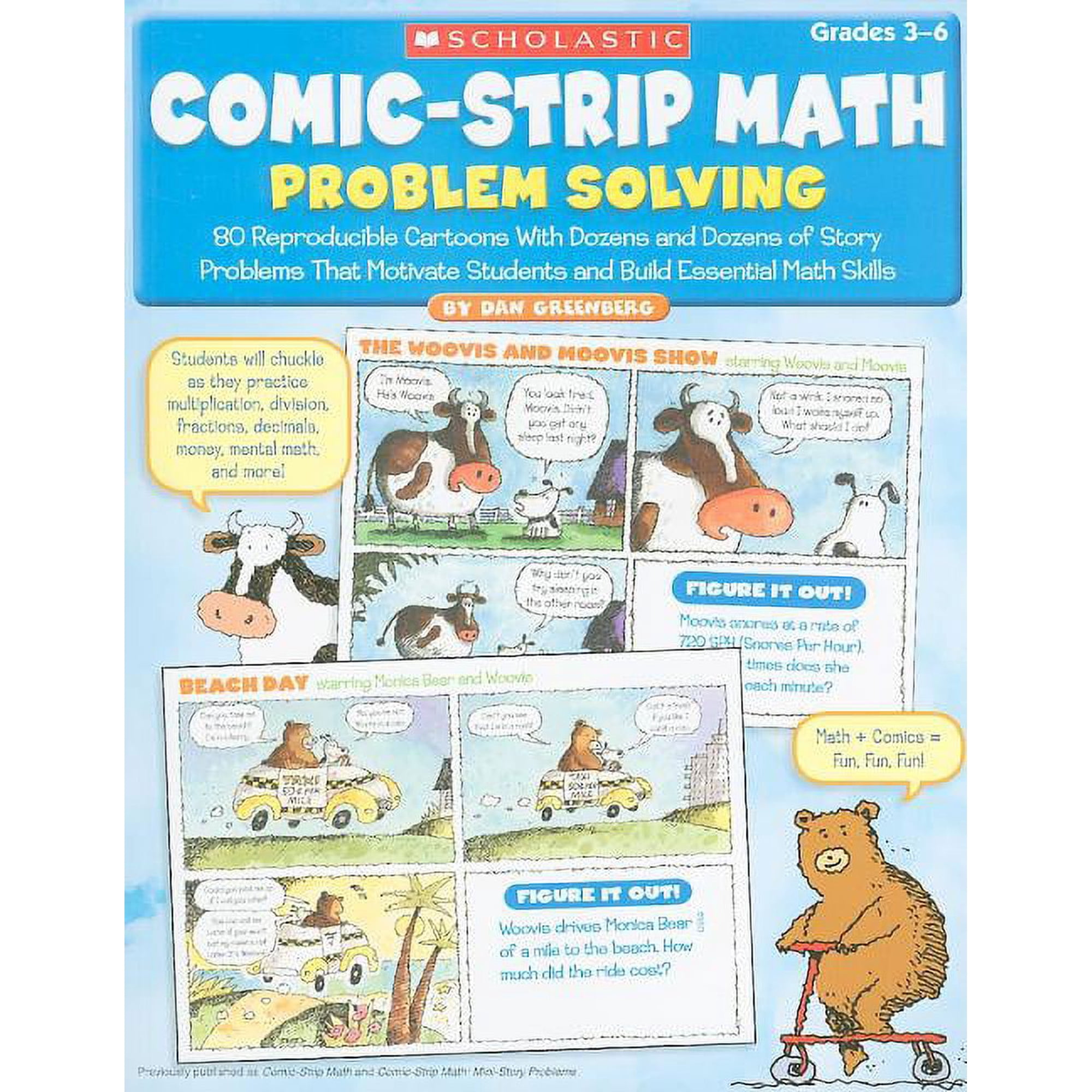 Comic-Strip Math, Problem Solving Book (First Edition) (Paperback)
