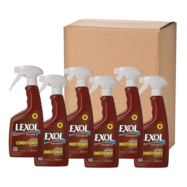 Lexol 1015 Leather Conditioner, 16.9 oz., 6Pack