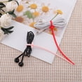 thumbnail image 6 of Unique Bargains 10pcs Cord Organizer Silicone Cable Ties Multicolor White, 6 of 6