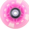 thumbnail image 3 of Ruedas de poliuretano premium para longboard, monopatín, quad, patines en línea o Rosado Cola Rueda de patines de PU, 3 of 7