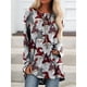 thumbnail image 1 of Camiseta de manga larga con estampado 3D para mujer, ropa de calle de gran tamaño con Árbol de Navidad, muñeco de nieve, Túnica, Tops, 1 of 5