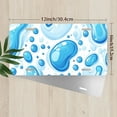 thumbnail image 2 of Blue Water Droplets Pattern Front License Plate, Metal License Plate, Funny Standard Plates Personalized Novelty Decorative For Men/Women/Boys/Girls Car 6×12 Inch, 2 of 6