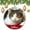 Pattern-3, variant on Christmas Ceramic Ornament Orange Tabby Cat Ornament Keepsake Funny Cat Holiday Ornament for Home Christmas Tree Decor Xmas Gift