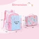 thumbnail image 5 of Set de mochilas mommore Kids con lonchera para niñas de 4 a 8 años, 5 of 7
