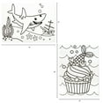 Hello Hobby Paint Your Own Mermaid and Cupcake Canvas Assortment, Each