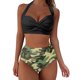 thumbnail image 1 of Gibobby Conjunto de Bikini Bikini de cintura alta para mujer, bañador Sexy de realce de dos piezas, traje de baño Vintage de dos piezas, conjunto de Biki(Verde,G), 1 of 4