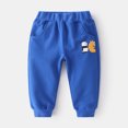 thumbnail image 2 of Utlike Boys Pants Toddler Solid Color Sweatpants Overalls Casual Pants For Children Boys Basic Pants Size 18 Months-24 Months, 2 of 5