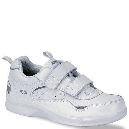 Apex - Apex G8210 2-Strap X Walker Men's White Walking Shoe - Walmart.com