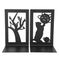 thumbnail image 2 of Book Divider, Stable Metal Book Stand, Iron Durable Strong Firm Practicial 2pcs For Home Office ANGGREK HE1217, 2 of 8