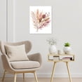 thumbnail image 4 of Boho Botanical Wall Art Watercolor Farmhouse Plant Framed Canvas Wall Art for Living Room Pampas Grass Prints Pictures for Bathroom Bedroom Dorm Wall Decor,12Wx16L inches, 4 of 6