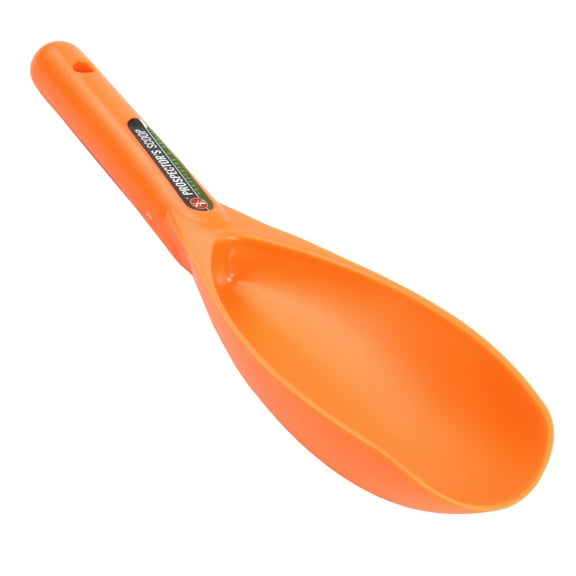 12 1/2" Orange Hand Held Plastic Metal Detector Sand Scoop for Gold Prospecting