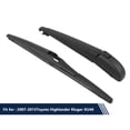 thumbnail image 3 of Rear Windshield Wiper Blade Arm Set 310mm 12 Inch for Toyota Highlander Kluger XU40 07-13, 3 of 7