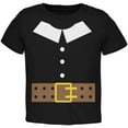 thumbnail image 1 of Halloween Pilgrim Costume T-Shirt Noir pour Tout-Petit, 1 of 1