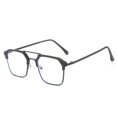 thumbnail image 5 of Gafas lisas de Metal anti-luz azul, gafas retro de decoloración a prueba de rayos UV para hombre, se pueden equipar con lentes para miopía usted mismo, 5 of 5