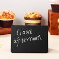 thumbnail image 3 of SHISUYAN 20 Pcs Mini Chalkboard Signs Writing Chalkboards Food Labels With Pens Cleaning Cloth, 3 of 8