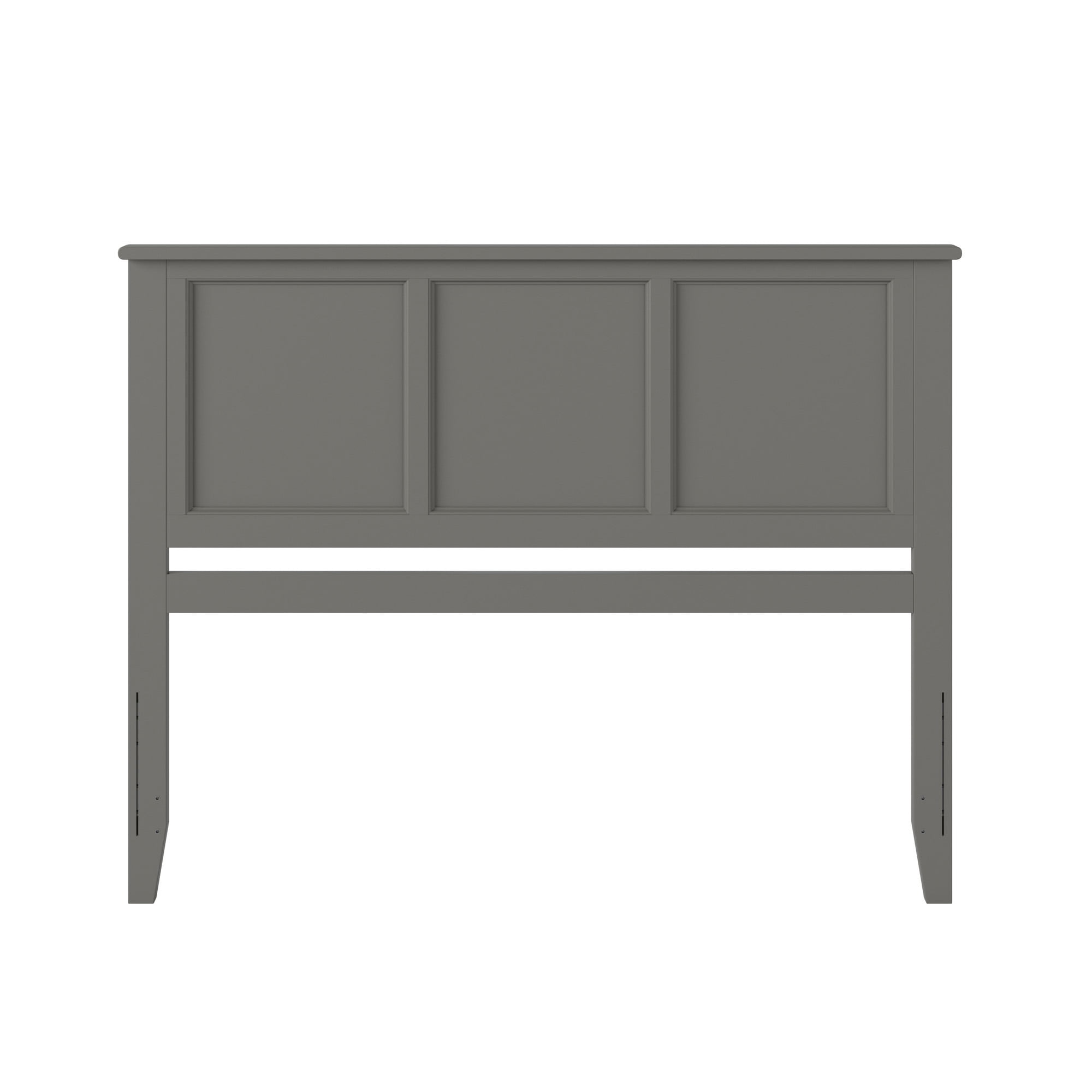 AFI Madison Queen Solid Wood Panel Headboard, Grey