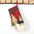 thumbnail image 5 of Kitchen 2PCS Pot Holders, Cotton Pot Holders for Kitchen, Red Pot Holders Heat Pad, Cooking Hot Pads Gloves(Christmas ）, 5 of 5