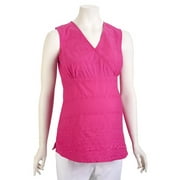 Sleeveless Eyelet Maternity Top