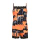 thumbnail image 4 of Mujeres Sexy Impresión Encaje Sling Sin mangas Tank Tops Empalme Pantalones cortos Conjunto casual Wmkox8yi bvn3871, 4 of 8