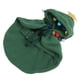 thumbnail image 3 of Capa navideña cálida para gatos y cachorros con estrellas y pompones para mascotas pequeñas y medianas, color verde S, 3 of 14
