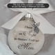 thumbnail image 5 of Billuyoard Bola de plumas Ángel en adorno conmemorativo signo decoraciones conmemorativas para papá mamá decoración familiar bola Navidad decoración Decoración del hogar mamá Billuyoard HA003103-04, 5 of 6