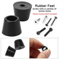 thumbnail image 3 of 40pcs Rubber Feet Bumper Buffer Cutting Board with Metal Washer, D12x8xH9mm, 3 of 7