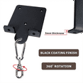 thumbnail image 2 of Heavy Punching Boxing Bag Hanger - Heavy Duty Bag Hanger Bracket,360° Rotation Wall Ceiling Mount Wood Beam Hook, 2 of 5