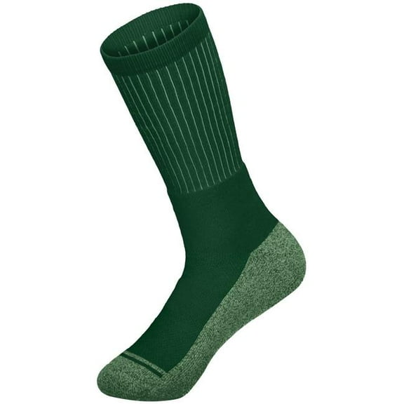 Augusta Sportswear 6885.035.L Tonal Crew Sock, Dark Green - Large