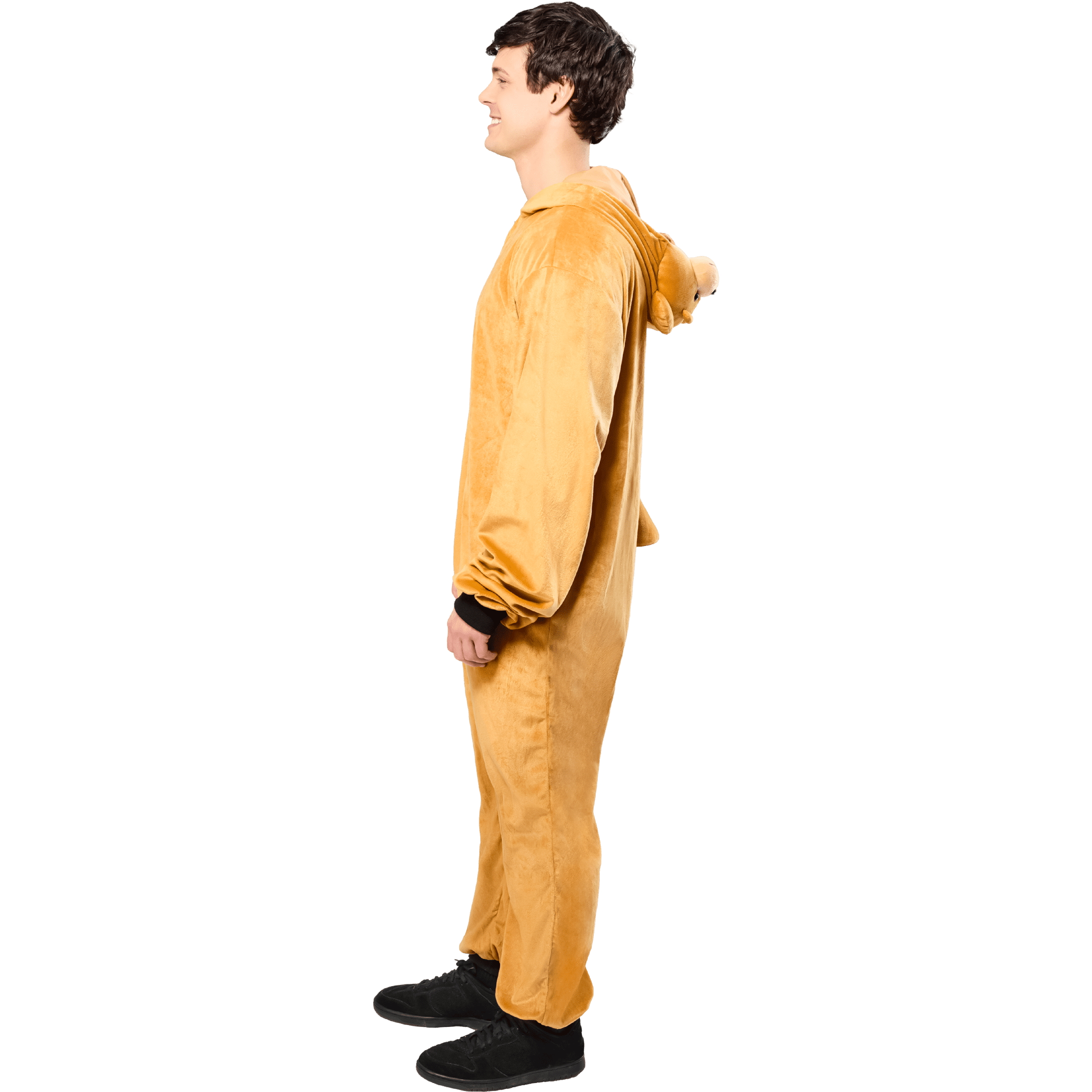 Bear Halloween Costume for Adults, Brown, Unisex Adult Size S (28-34), by Way to Celebrate