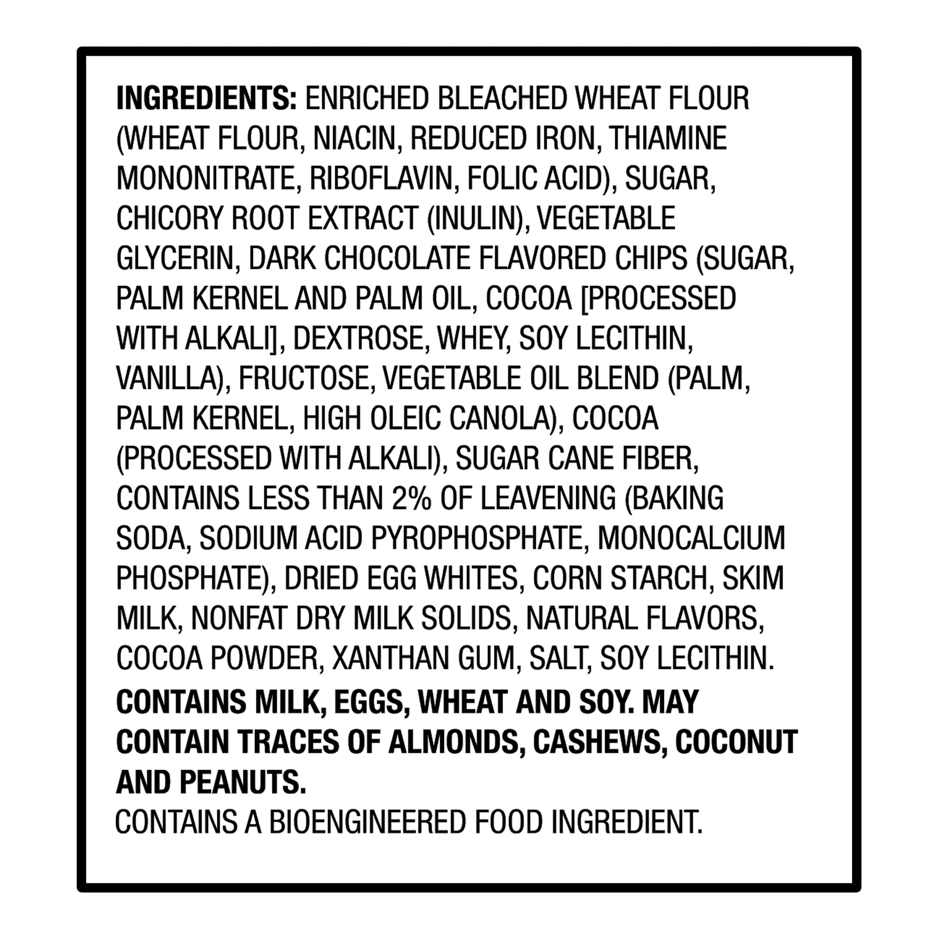 Great Value Chocolate Fudge Fiber Brownie Baked Bars, Value Pack, 0.89 oz, 12 Count