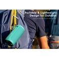 thumbnail image 6 of EDUPLINK Bluetooth Portable Speaker, Waterproof, Wireless, 20W, 20H Playtime, Teal, New, 6 of 11